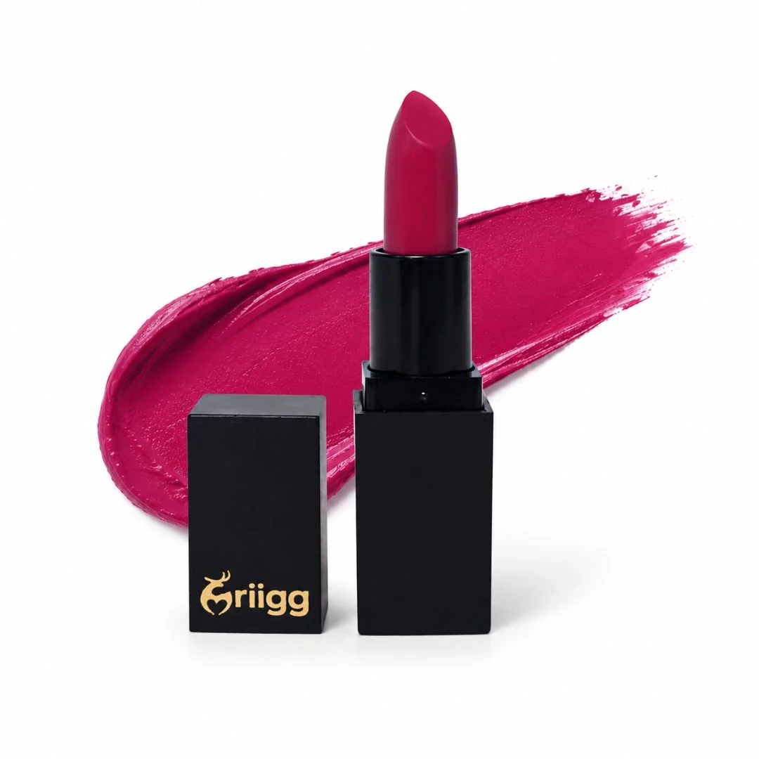 Mriigg Hydrating Lipstick Shade 12 Cancer | Soft Matte Lipstick with Rich Color Payoff