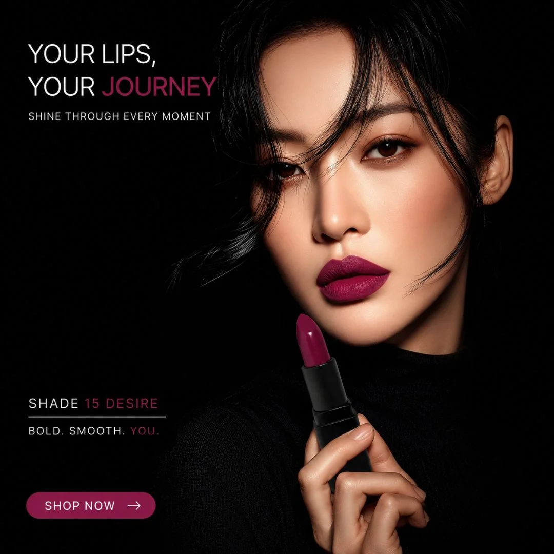 Mriigg Matte Lipstick Shade 15 Desire | Long Lasting, Smooth Matte Finish
