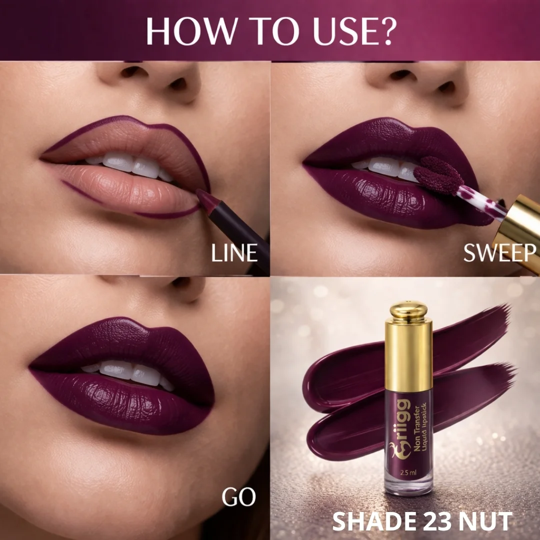 MRIIGG Non-Transfer Liquid Lipstick shade 23 Nut