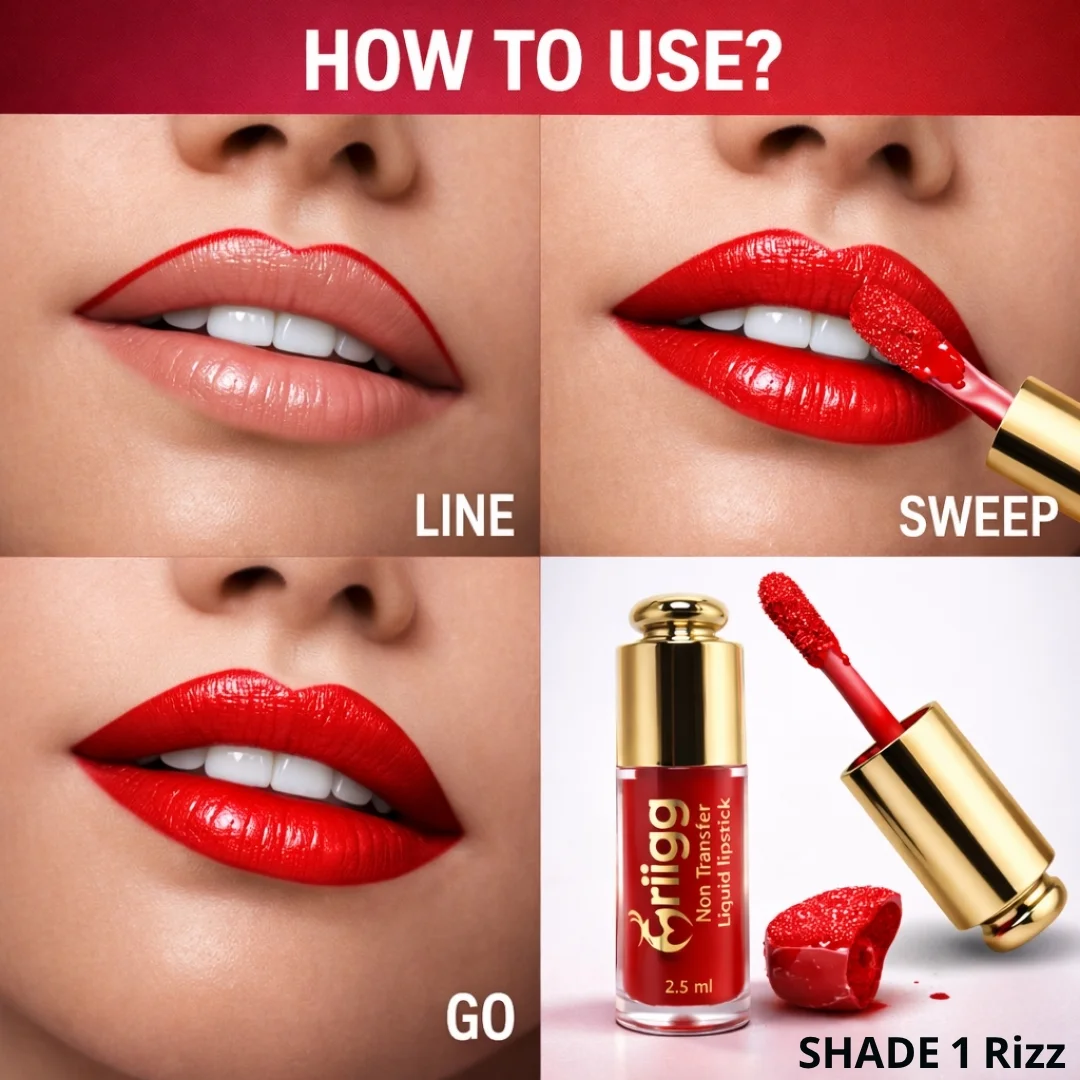 MRIIGG Non-Transfer Liquid Lipstick shade 1 Rizz