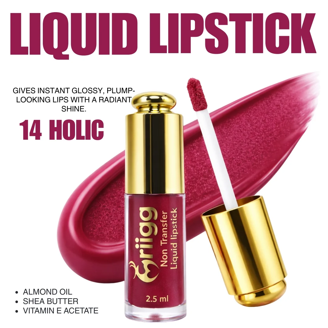 MRIIGG Non-Transfer Liquid Lipstick shade 14 Holic
