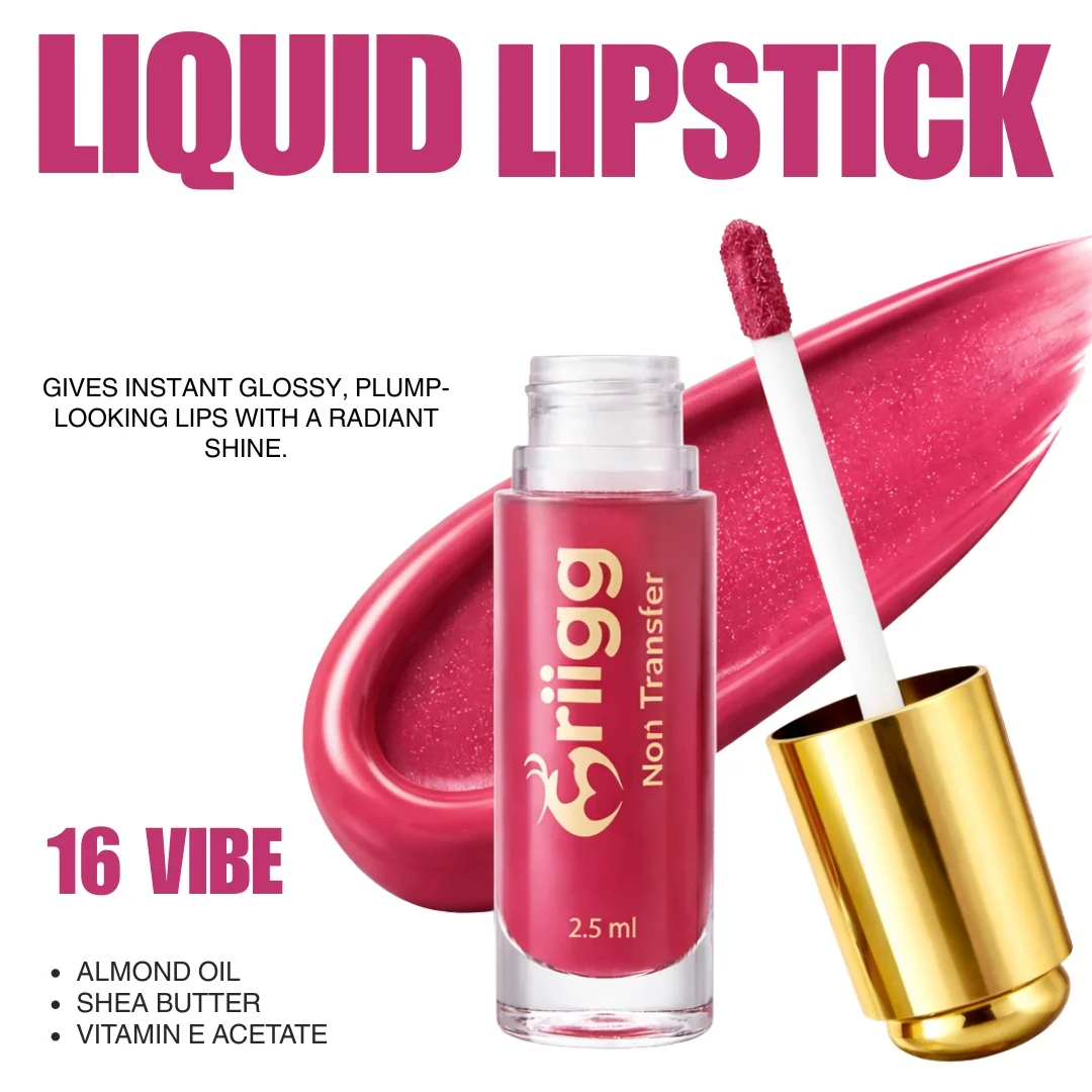 MRIIGG Non-Transfer Liquid Lipstick shade 16 Vibe