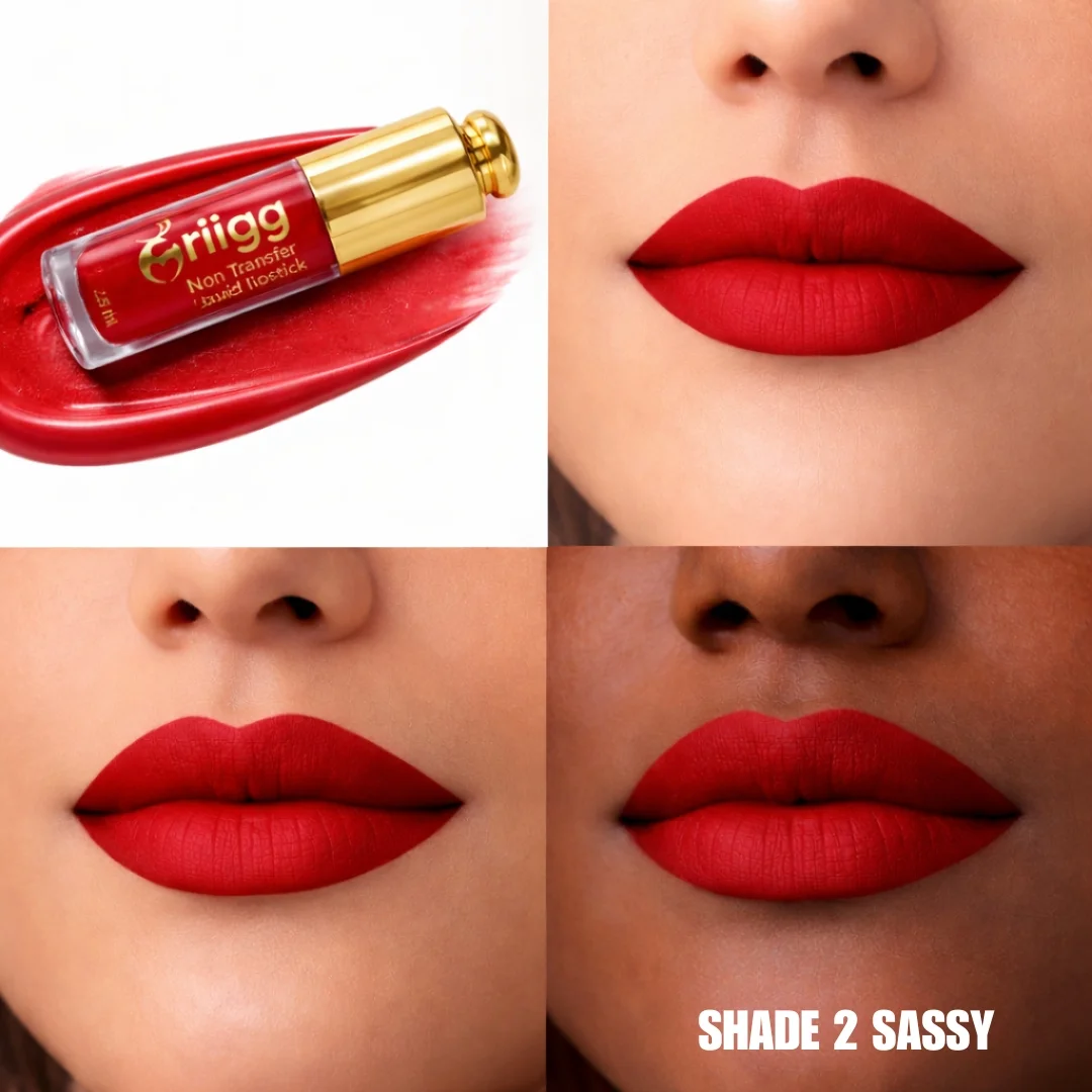 MRIIGG Non-Transfer Liquid Lipstick shade 2 Sassy
