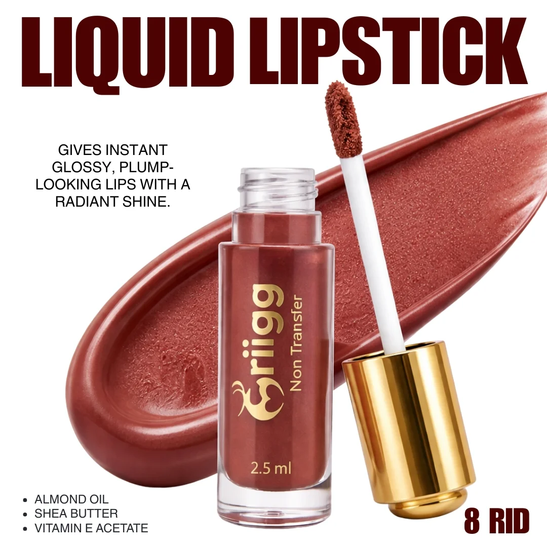 MRIIGG Non-Transfer Liquid Lipstick shade 8 Rid