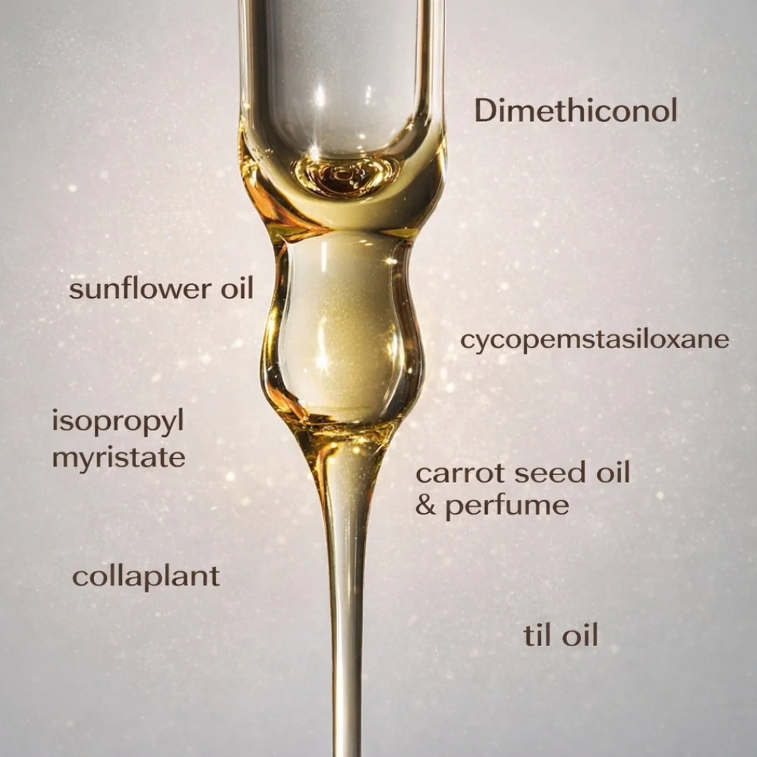 MRIIGG Carrot Seed & Avocado Oil Hair Serum with Vitamin A + E 50ml