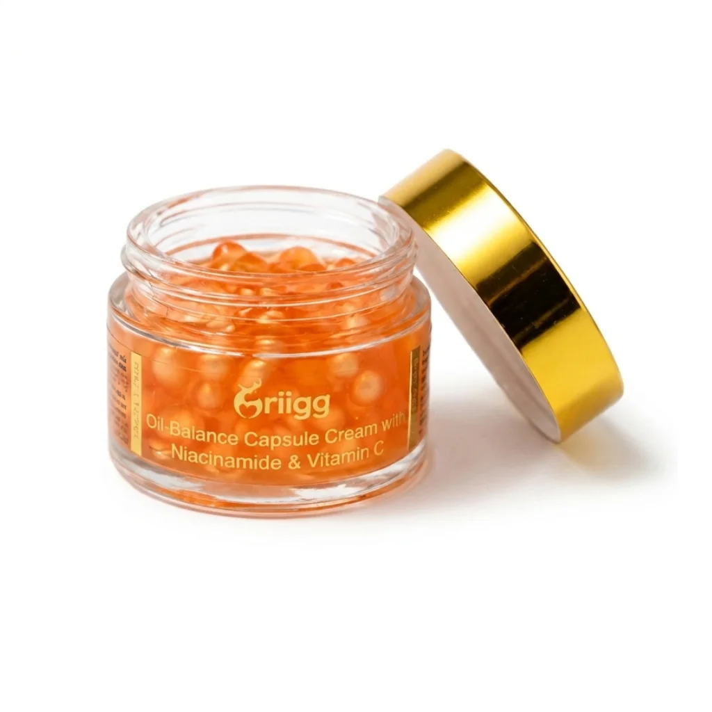Mriigg Oil-Balance Capsule Cream with Niacinamide & Vitamin C For Oily Skin 50gm