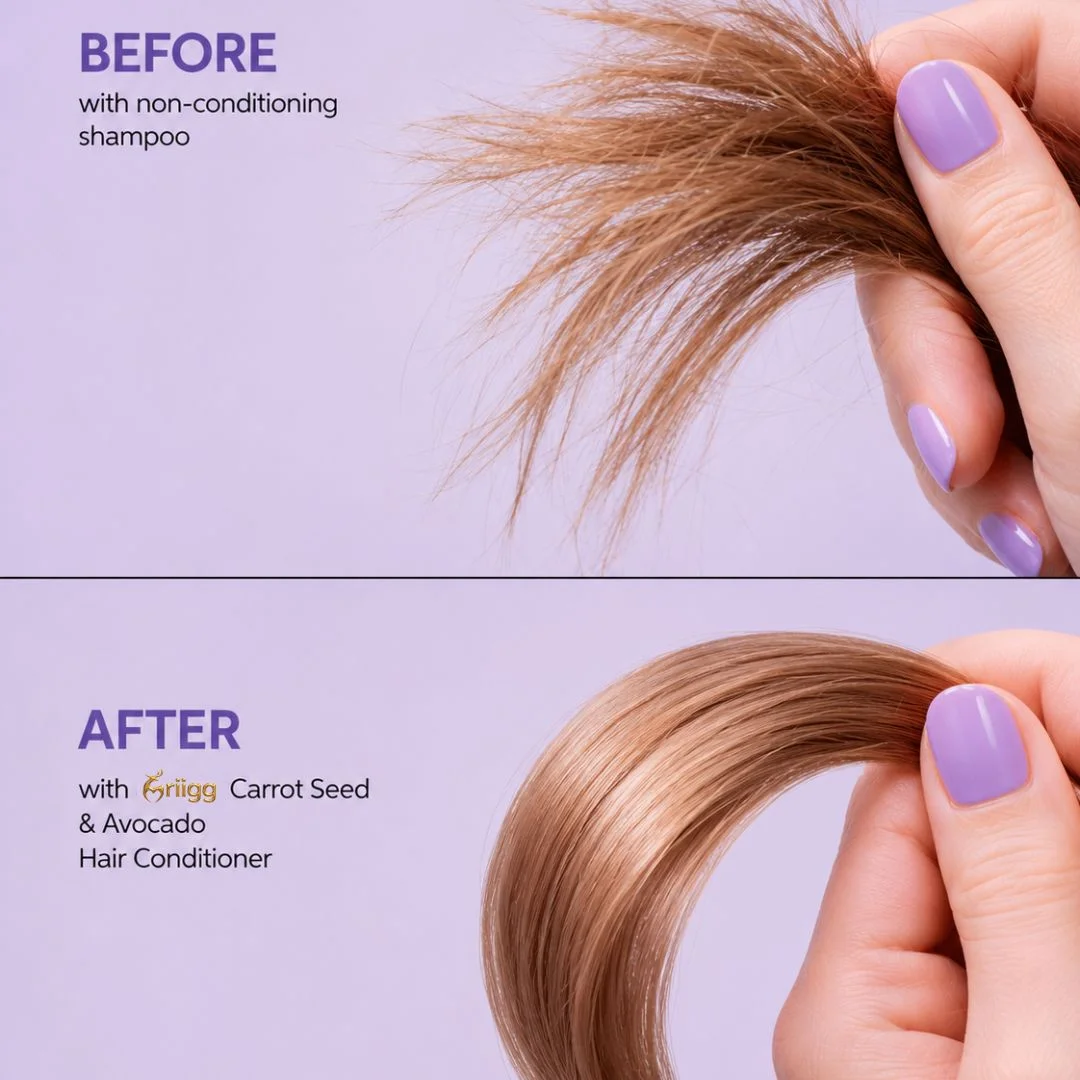 MRIIGG Carrot Seed & Avocado Oil Hair Conditioner with Vitamin A + E 50ml