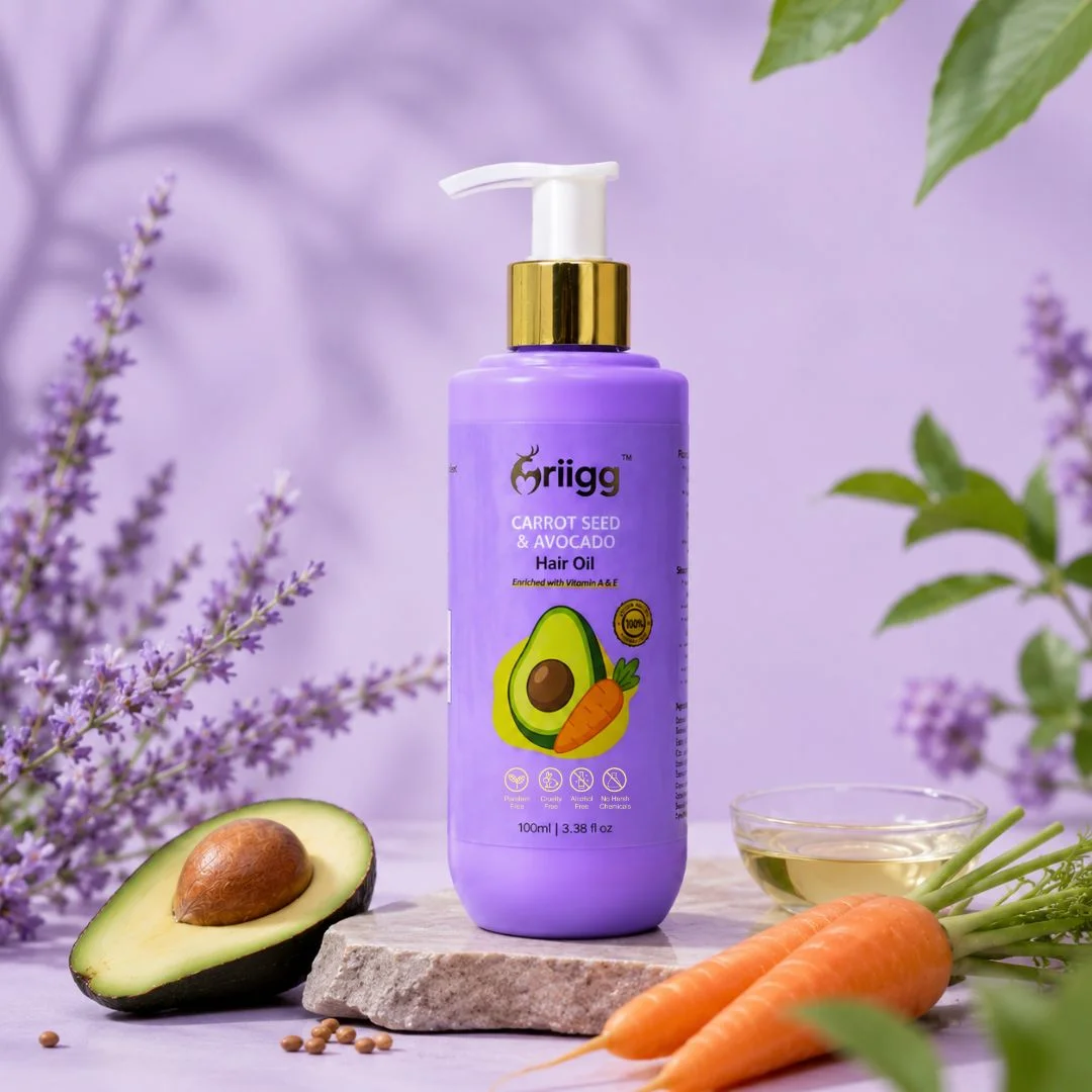 MRIIGG Carrot Seed & Avocado Oil Hair Oil 100ml