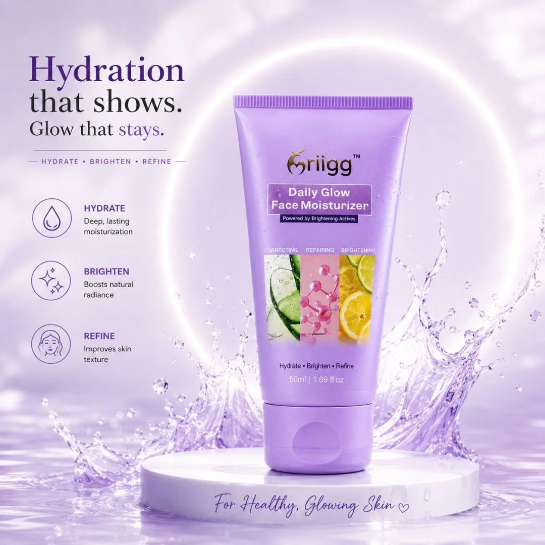 MRIIGG Face Moisturizer with Vitamin C, Niacinamide & Kojic Acid 50 gm