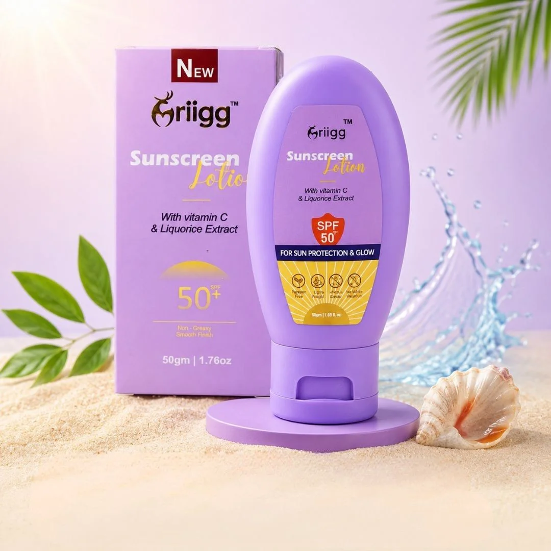 MRIIGG Sunscreen Lotion with Vitamin C & Liquorice Extract 50gm