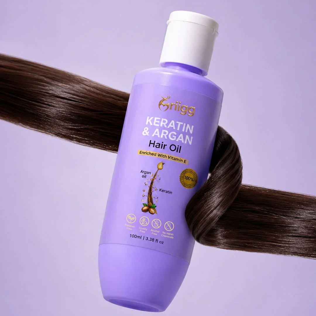 MRIIGG Argan Oil & Keratin Hair Oil 100ml