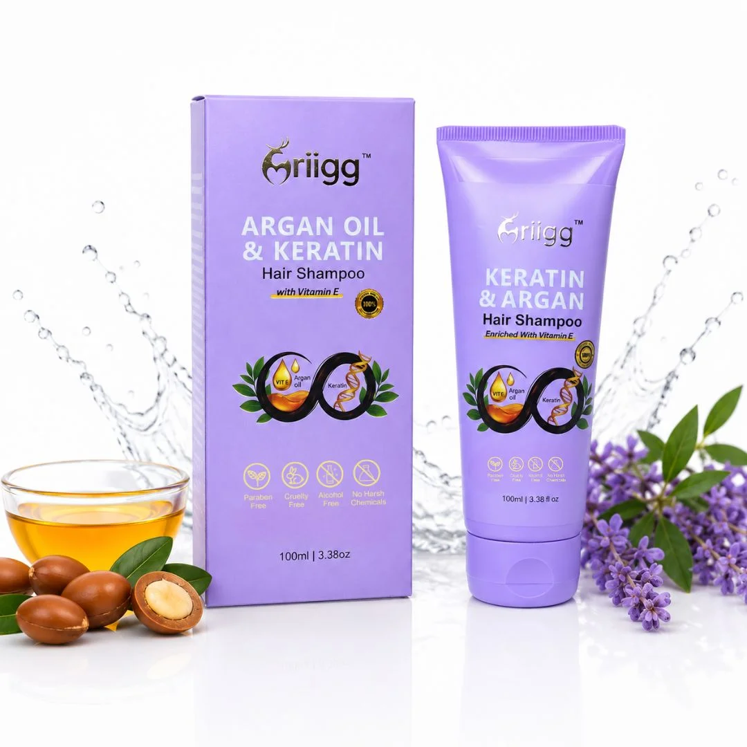 MRIIGG Argan Oil & Keratin Hair Shampoo 100 ML