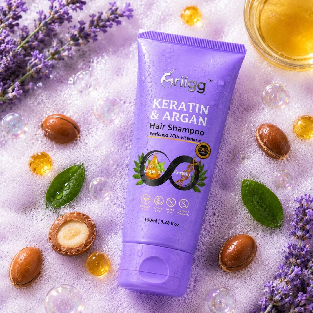 MRIIGG Argan Oil & Keratin Hair Shampoo 100 ML