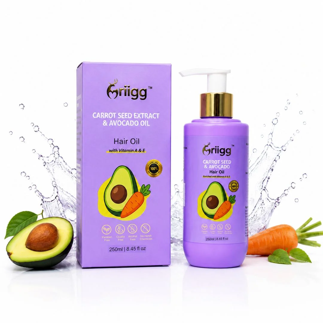 MRIIGG Carrot Seed & Avocado Oil Hair Oil 250ml