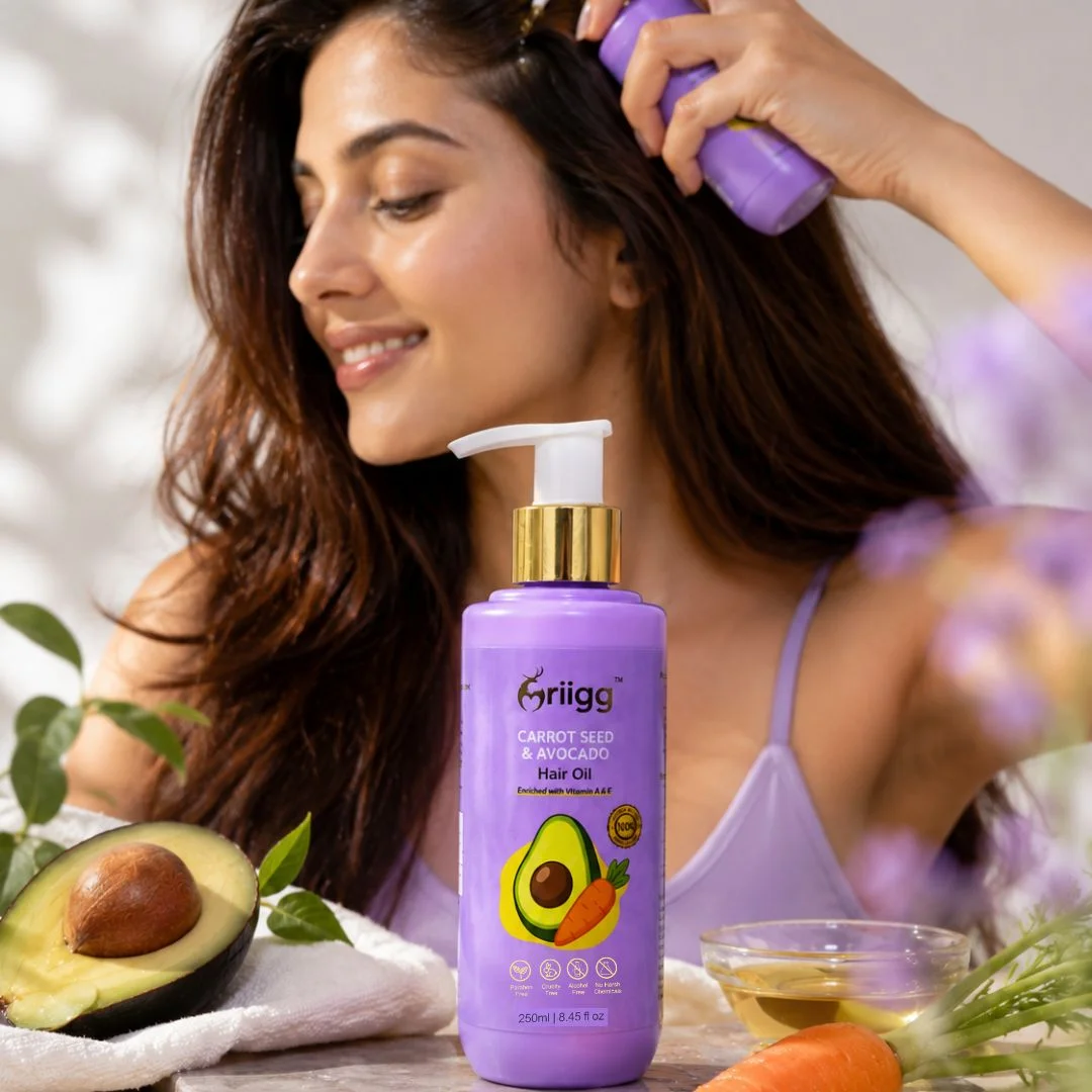 MRIIGG Carrot Seed & Avocado Oil Hair Oil 250ml