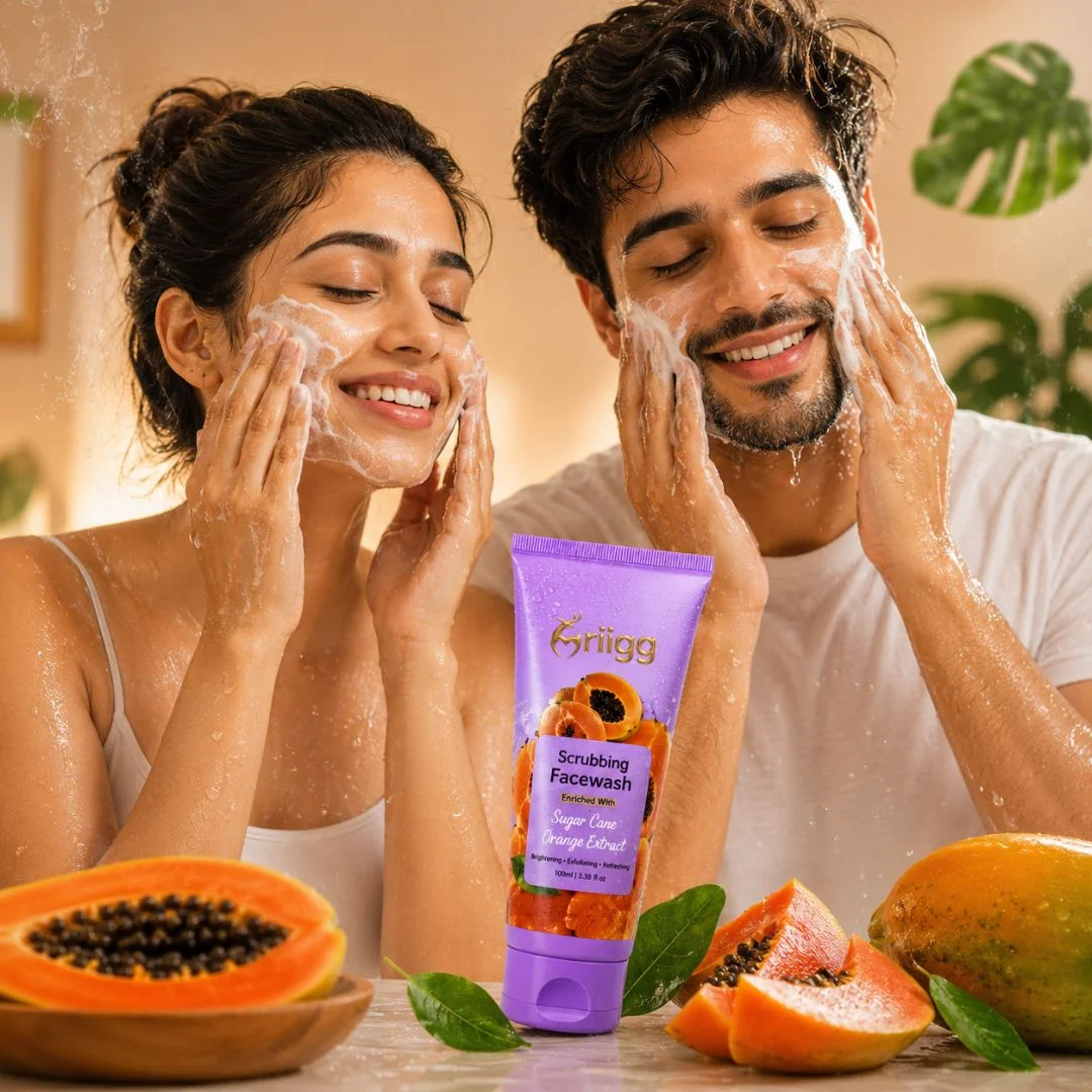 MRIIGG Scrubbing Facewash with Vitamin C & Apricot 100ml